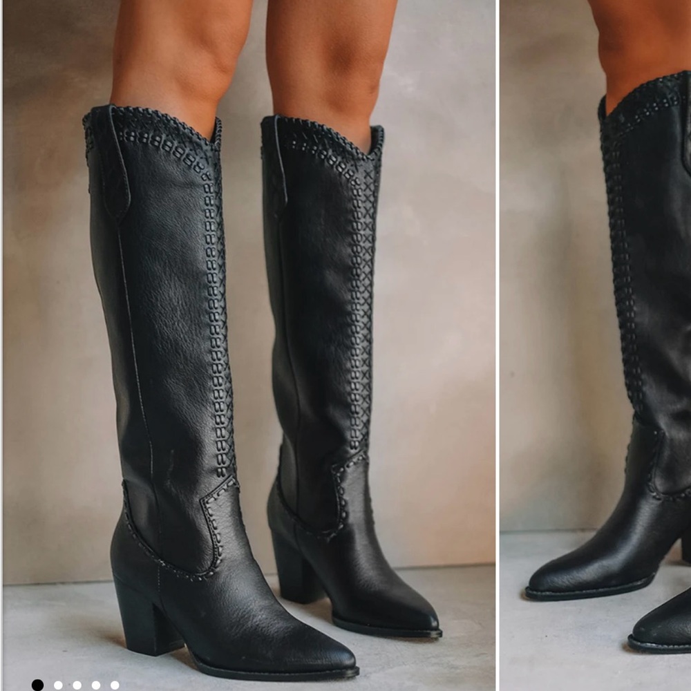 Show Me Your MuMu Billini Finley Cowboy Boot - brand new in box